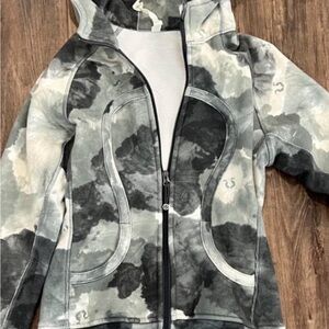 Gray and Black Lululemon Scuba